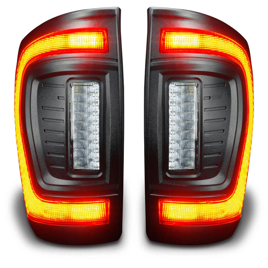 Lensless LED Tail Lights 2016-2023 Toyota Tacoma Sequential Turn Signals