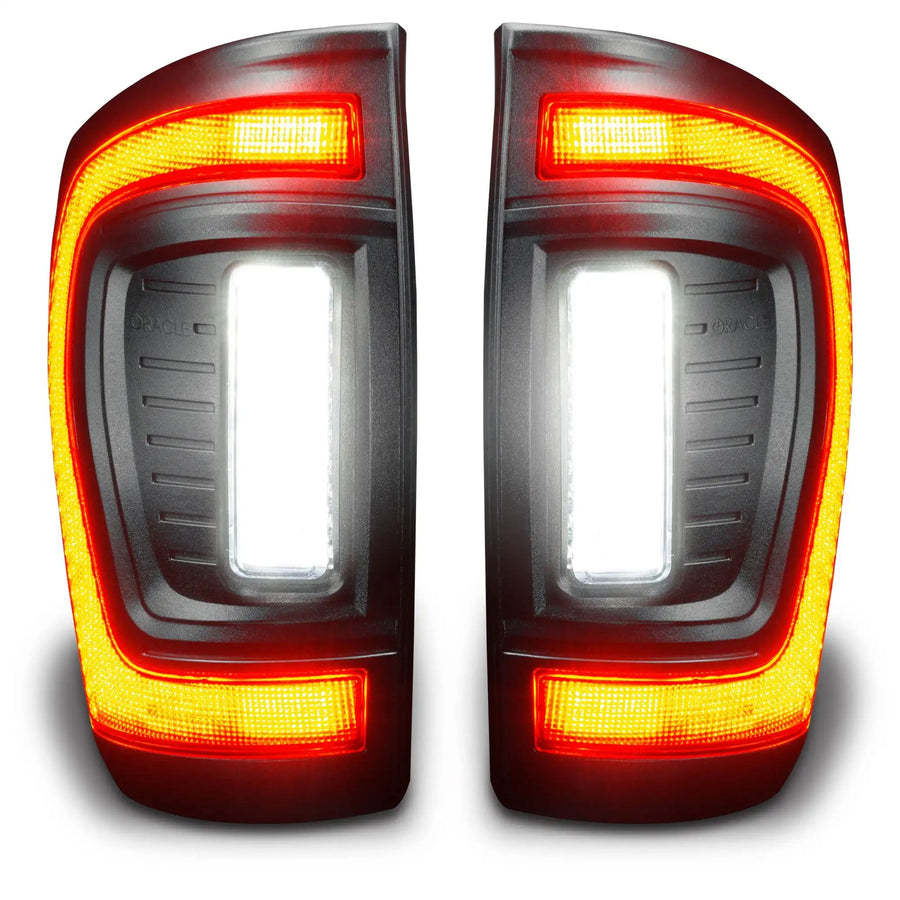Lensless LED Tail Lights 2016-2023 Toyota Tacoma Sequential Turn Signals