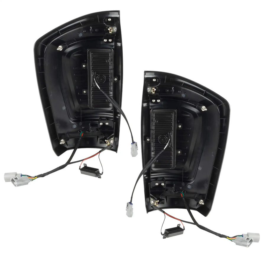 Rear view of Flush Style LED Tail Lights for 2016-2023 Gen 3 Toyota Tacoma