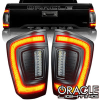 ORACLE Lighting Lensless LED Tail Lights 2016-2023 Toyota Tacoma Sequential Turn Signals