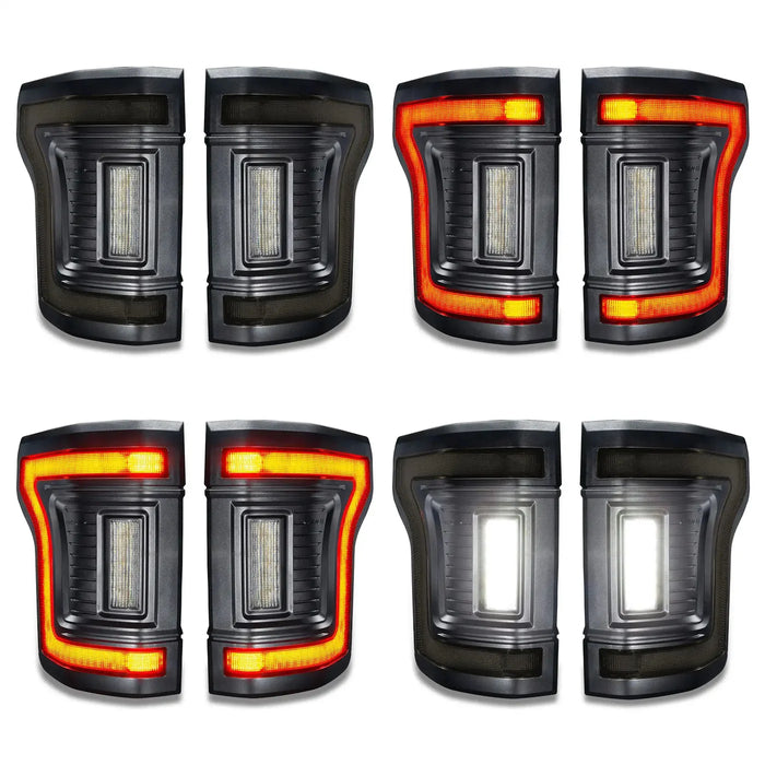 ORACLE Lighting "Black Series" Flush Style LED Tail Lights for 2015-2020 Ford F-150 | ORACLE Outlet | GRADE A