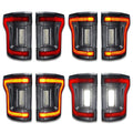 Flush Mount LED Tail Lights 2015-2020 Ford F-150 Sequential Turn Signals BLIS
