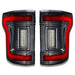 Front view of Flush Style LED Tail Lights for 2015-2020 Ford F-150