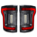 Front view of Flush Style LED Tail Lights for 2015-2020 Ford F-150