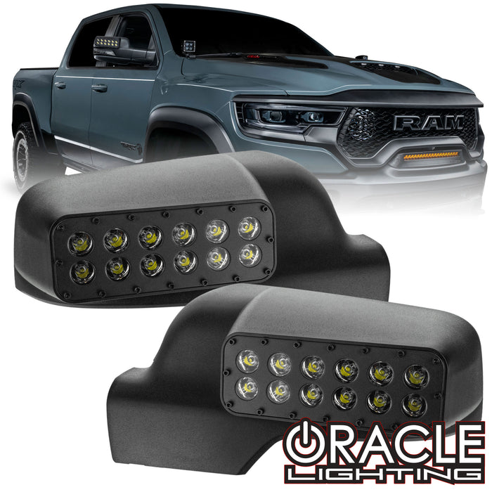 ORACLE Lighting 2019-2023 RAM 1500 DT LED Off-Road Side Mirror Ditch Lights - PRE-ORDER