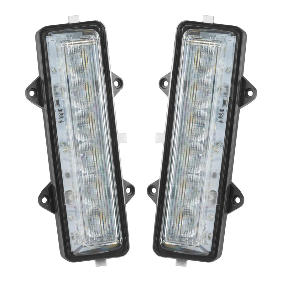 Dual Function Amber/White Reverse LED Modules for Ford Bronco Flush Tail Lights