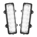 Dual Function Amber/White Reverse LED Modules for Ford Bronco Flush Tail Lights with white LEDs.