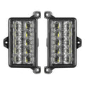 Front product view of Dual Function Amber/White Reverse LED Module for Jeep Gladiator JT Flush Tail Lights