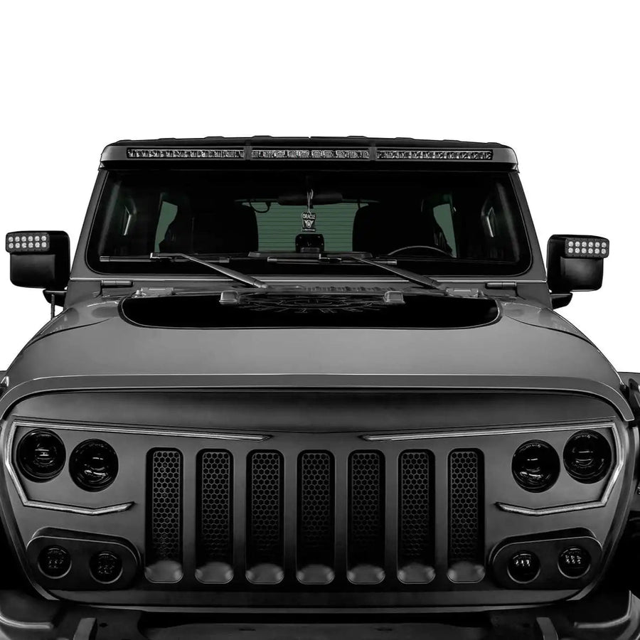 Jeep JL/JT Integrated Roof LED Light Bar | ORACLE 18,000 Lumens 240W