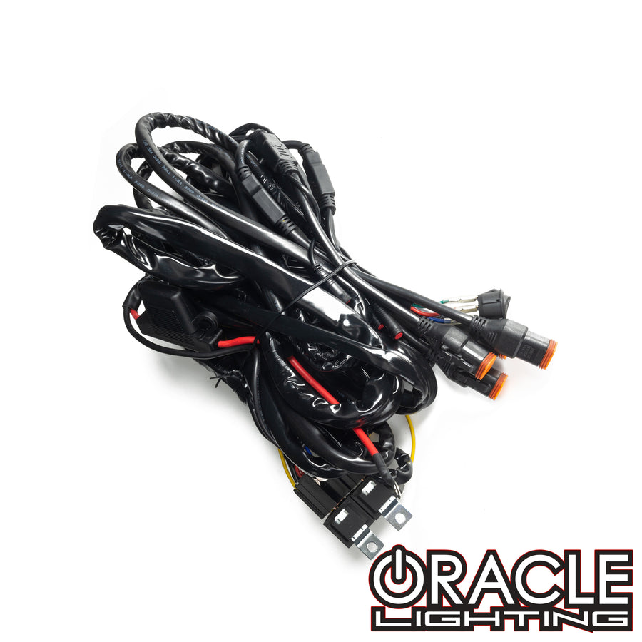 ORACLE Lighting VEGA Series 7 Quad Wiring Harness with Dual 80A Relays and Switch