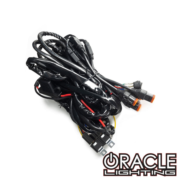 ORACLE Lighting VEGA Series 7 Quad Wiring Harness with Dual 80A Relays and Switch