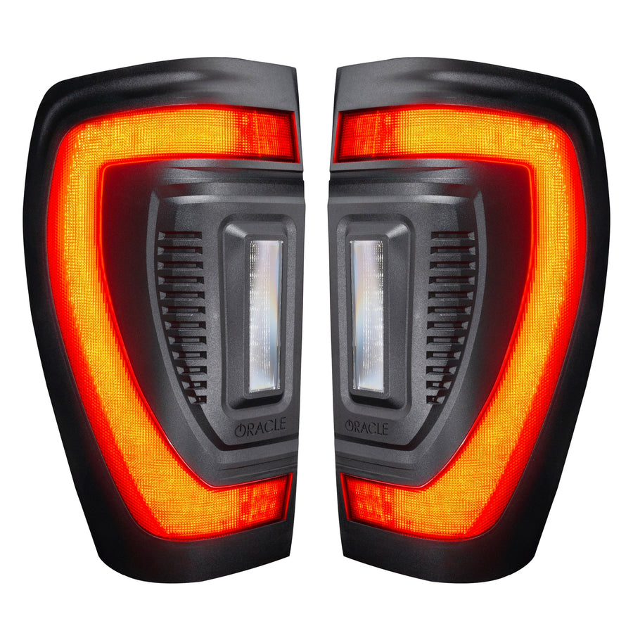 Flush Mount LED Tail Lights 2019-2026 GMC Sierra Sequential Turn Signals Halogen