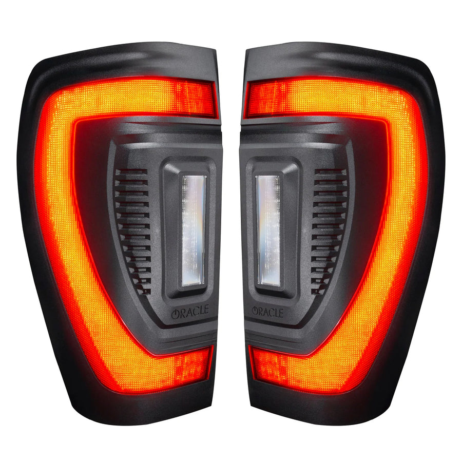 Flush Style LED Tail Lights for 2019-2023 GMC Sierra - Factory Halogen Tail Lights | ORACLE Outlet | GRADE B