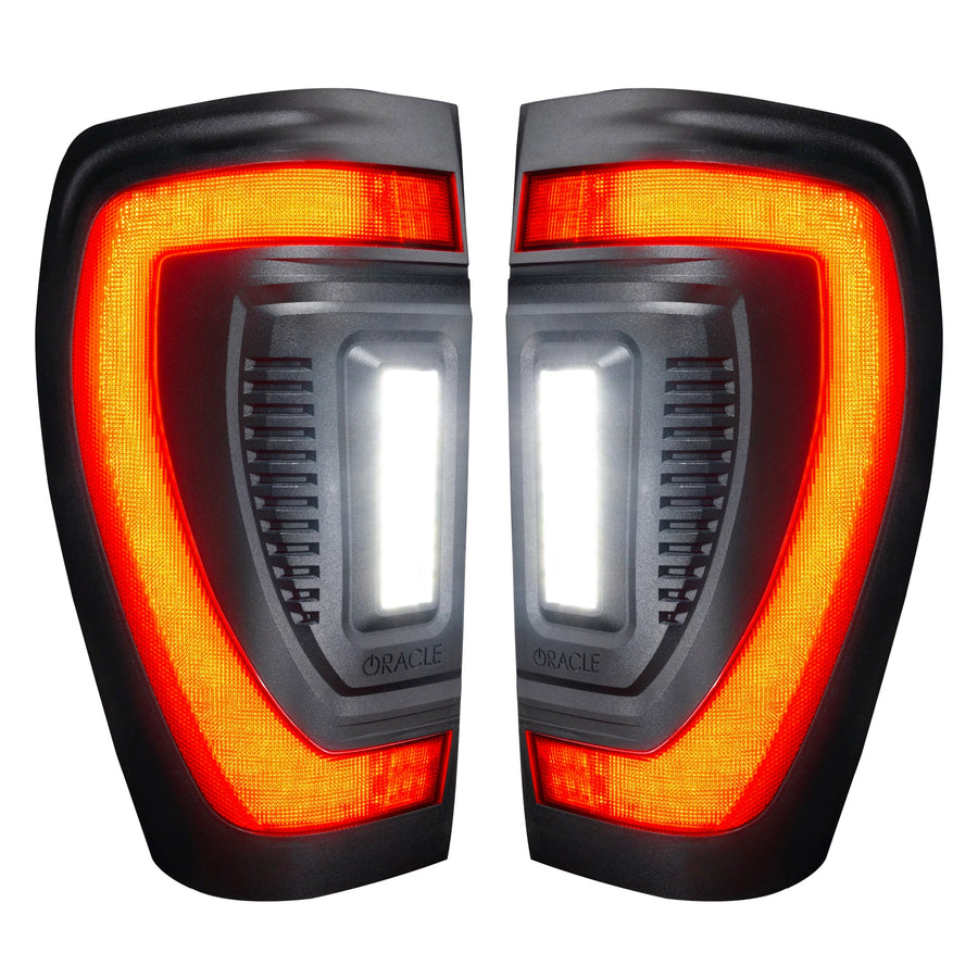 Flush Mount LED Tail Lights 2019-2026 GMC Sierra Sequential Turn Signals Halogen
