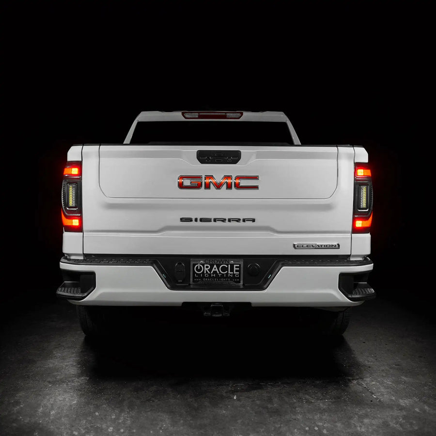 Flush Mount LED Tail Lights 2019-2026 GMC Sierra Sequential Turn Signals Halogen