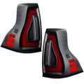 Flush Mount LED Tail Lights 2010-2023 Lexus GX460 Toyota Prado Sequential Lensless