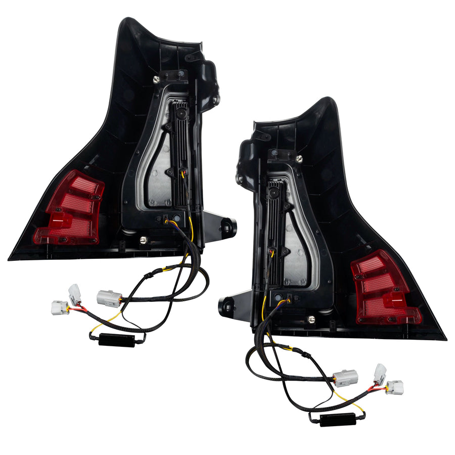 Flush Mount LED Tail Lights 2010-2023 Lexus GX460 Toyota Prado Sequential Lensless