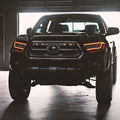 2016-2023 Toyota Tacoma SR5 Pre-Runner LED Grille Light Kit - Amber w/ Tinted Lens