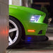 Close-up of a Concept Sidemarker installed on a Ford Mustang.