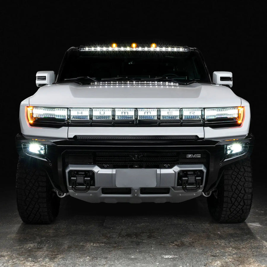 2022-2025 Hummer EV 50" Roof Mount Curved Light Bar w/ Brackets