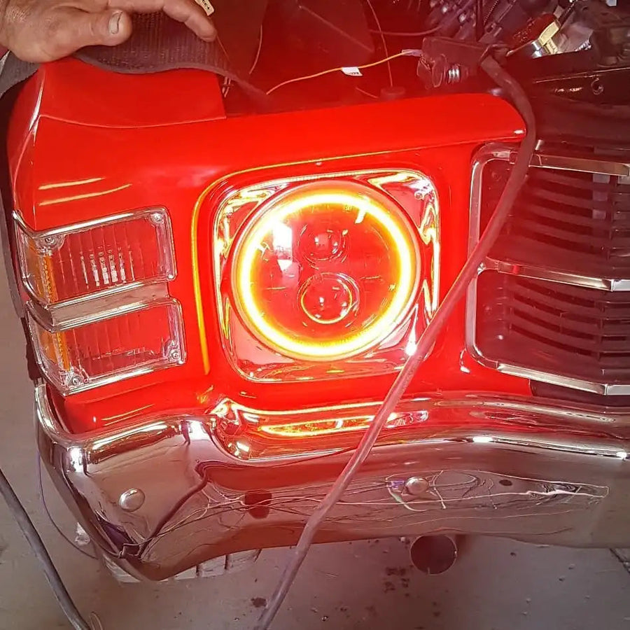 7" High Powered LED Headlights