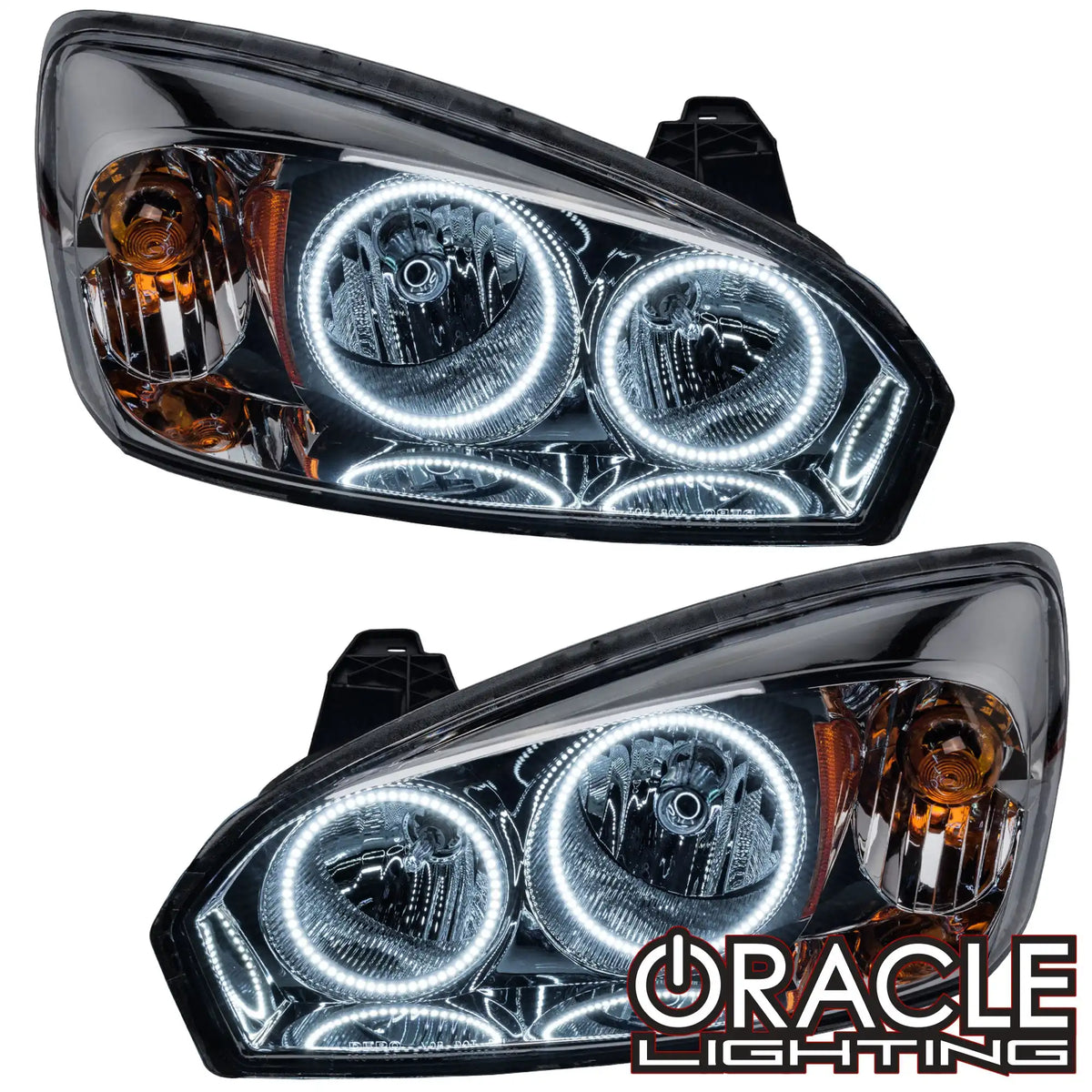 ORACLE Lighting 2004-2007 Chevrolet Malibu Pre-Assembled Halo Headlights, image size:1200x1200