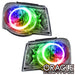 2007-2009 Chrysler Aspen Pre-Assembled Headlights - Dynamic ColorSHIFT