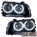 2005-2010 Dodge Charger Pre-Assembled Halo Headlights - Non HID