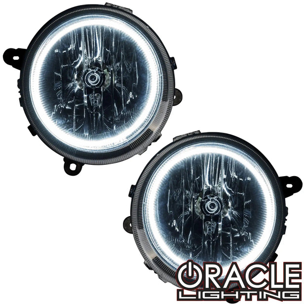 2007-2010 Jeep Compass Pre-Assembled Halo Headlights