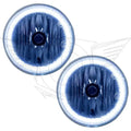 2007-2009 Jeep Patriot Pre-Assembled Halo Fog Lights with white LED halo rings.