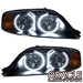 2000-2002 Lincoln LS Pre-Assembled Halo Headlights