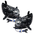 Rear view of 2006-2009 Toyota 4-Runner Pre-Assembled Halo Headlights-Non HID