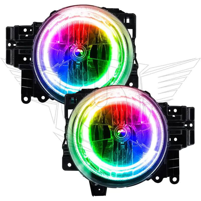 2007-2014 Toyota FJ Cruiser Pre-Assembled Headlights - Dynamic ColorSHIFT