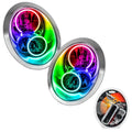 2005-2008 Mini Cooper/S Pre-Assembled Halo Headlights with RF Controller.