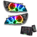 2001-2005 Lexus IS300 Pre-Assembled Halo Headlights-HID-Black Housing with 2.0 Controller.