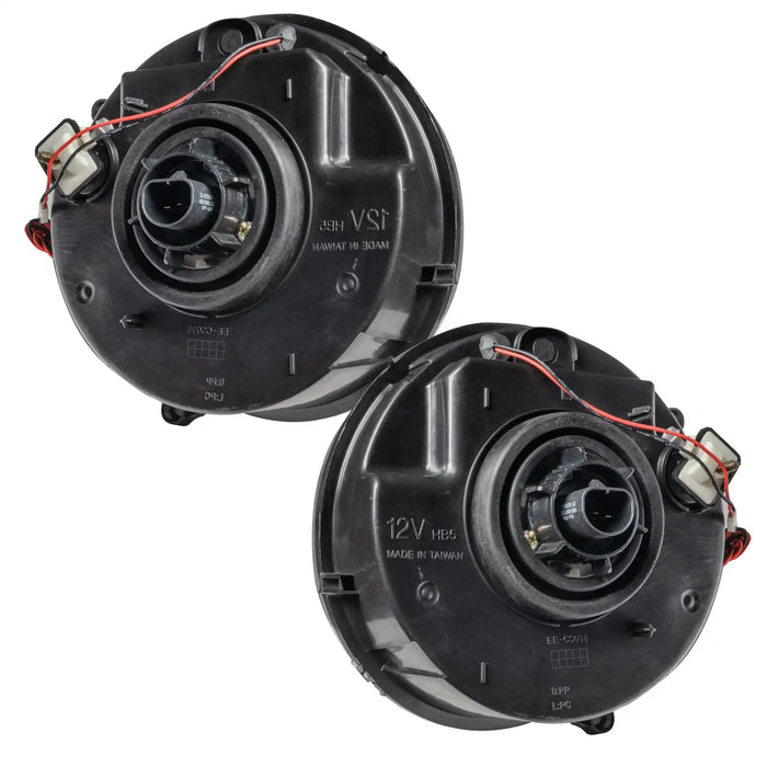 Rear view of 2005-2007 Jeep Liberty Pre-Assembled Halo Headlights