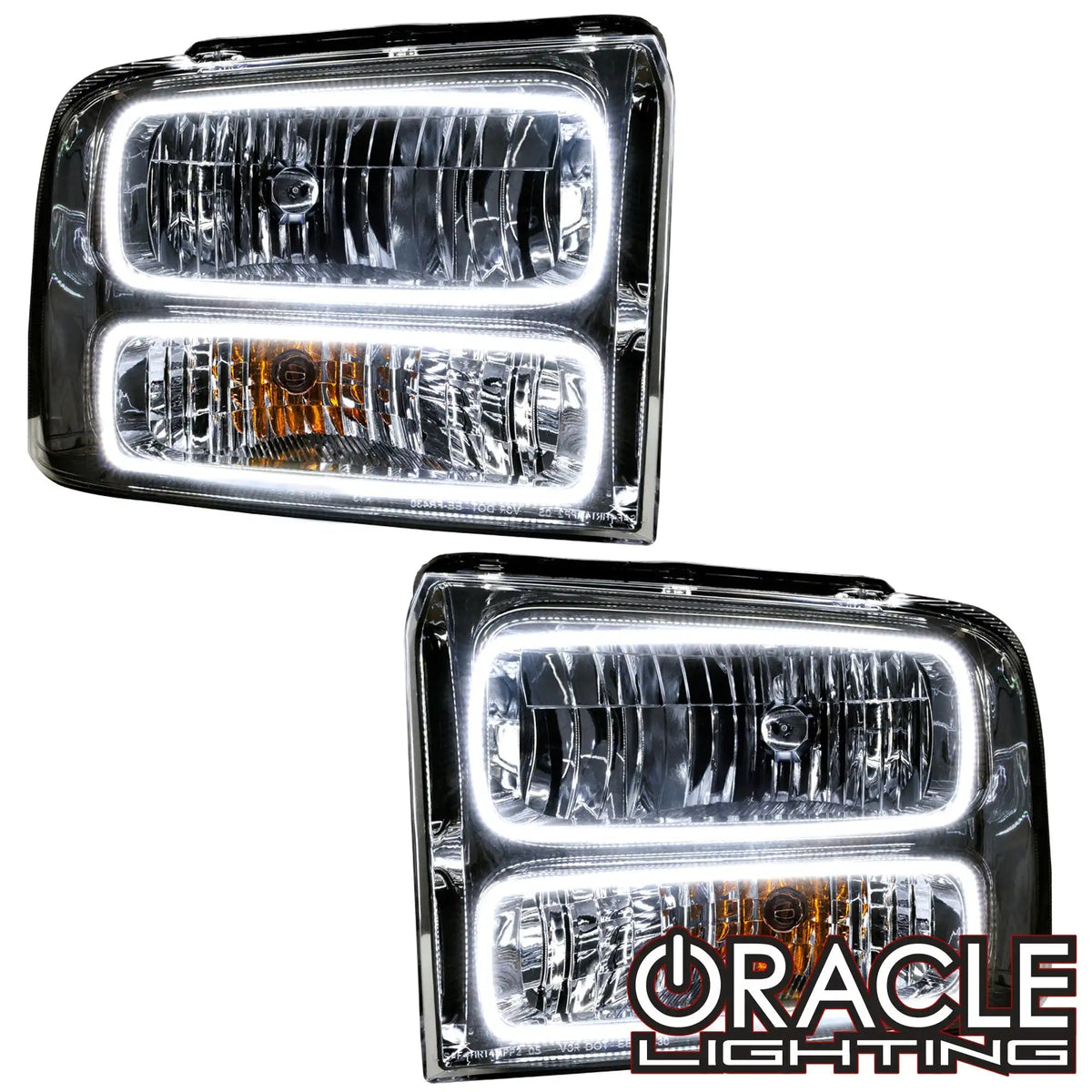 ORACLE Lighting 2005 Ford Excursion Pre-Assembled Halo Headlights ...