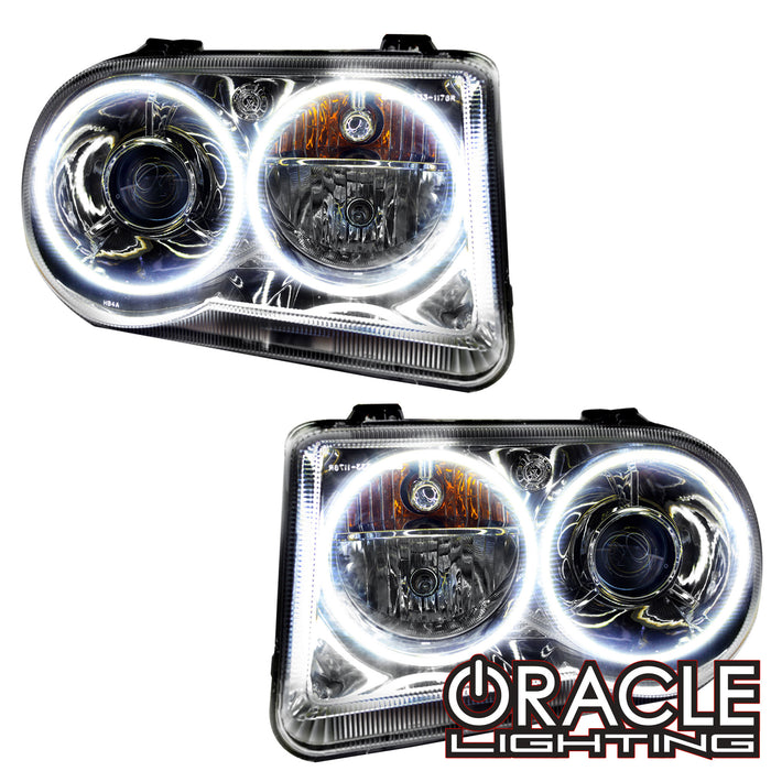 ORACLE Lighting 2005-2010 Chrysler 300C Pre-Assembled Halo Headlights - Non HID
