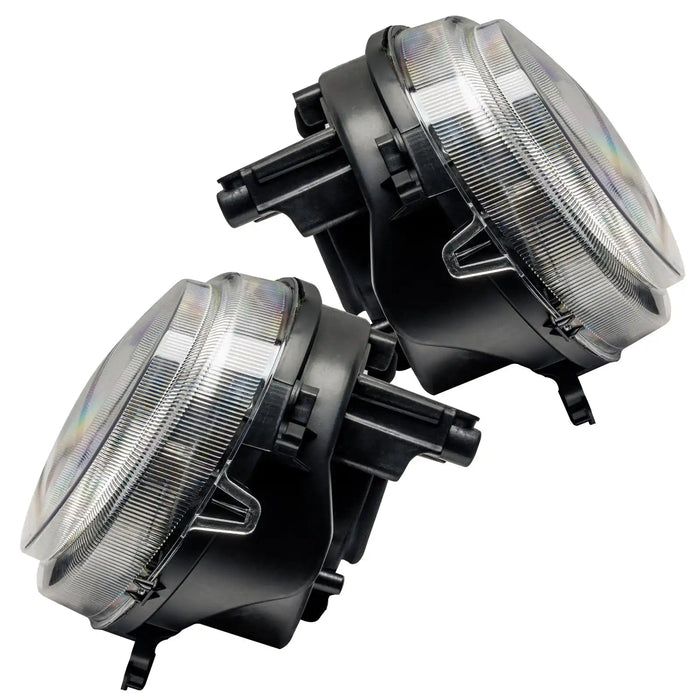 thumbnail image 2 of YLT Auto 7-inch Round Headlights For Jeep Patriot 2008-2016 – Pair, Halo DRL, H4 Compatible 2 of 4