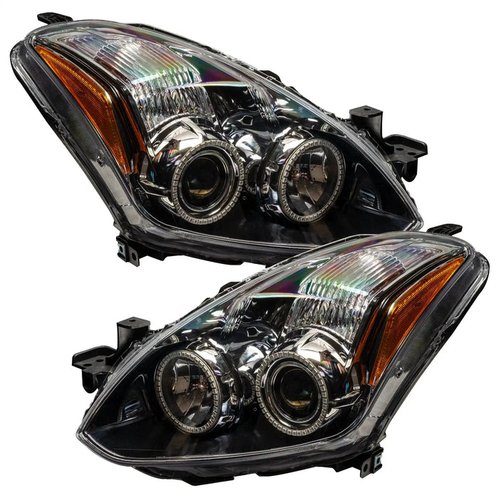 2010-2012 Nissan Altima Coupe Pre-Assembled Halo Headlights