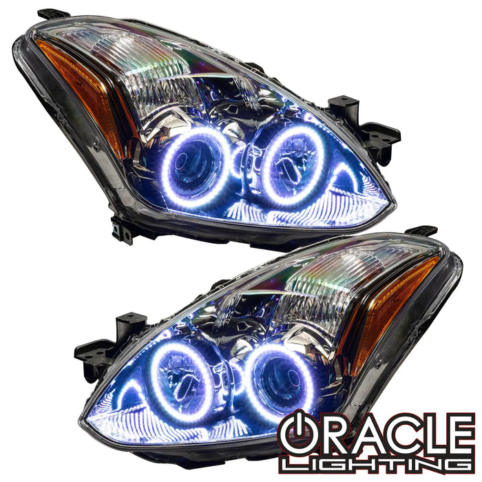 2010-2012 Nissan Altima Coupe Pre-Assembled Halo Headlights