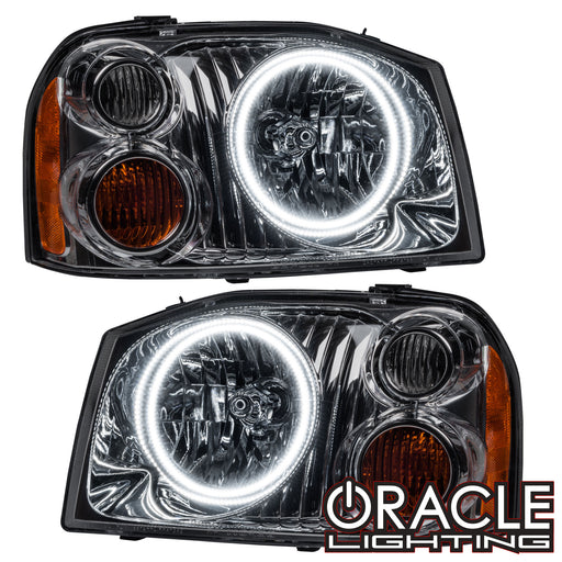 2001-2004 Nissan Frontier Pre-Assembled Halo Headlights
