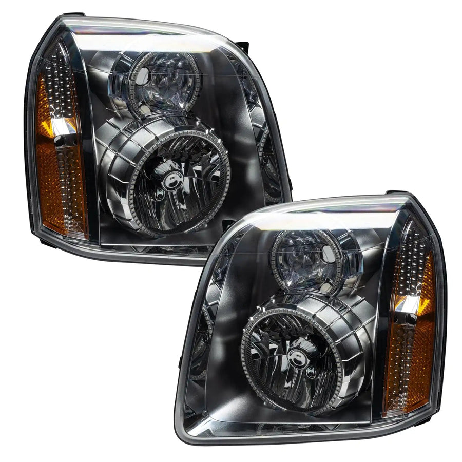 2007-2014 GMC Yukon Pre-Assembled Halo Headlights