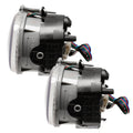 Side view of 2006-2010 Dodge Charger Pre-Assembled Halo Fog Lights