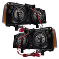Rear view of 2003-2006 Chevrolet Silverado 1500/2500/3500 Pre-Assembled Headlights