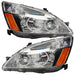 2003-2007 Honda Accord Coupe/Sedan Pre-Assembled Halo Headlights