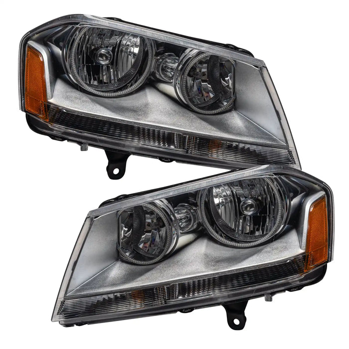 2008-2014 Dodge Avenger SE/SXT Pre-Assembled Halo Headlights