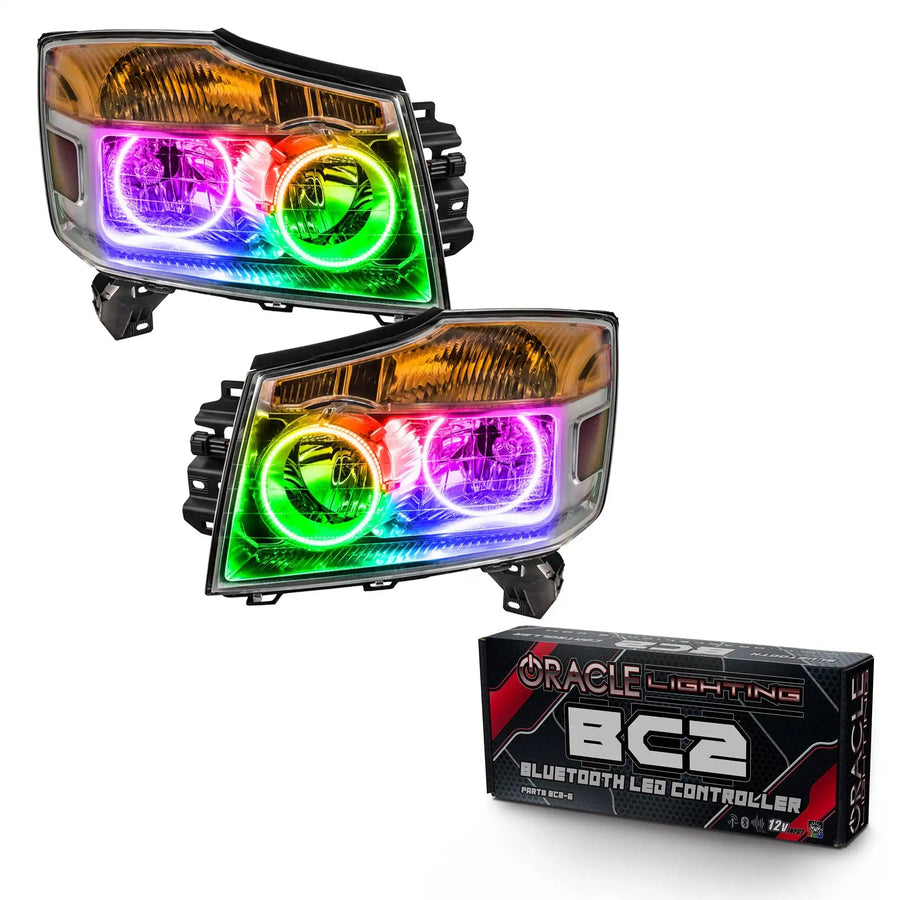 2008-2015 Armada Pre-Assembled Headlights – ORACLE Lighting