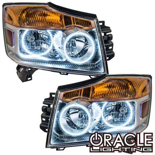 2008-2015 Nissan Armada Pre-Assembled Halo Headlights