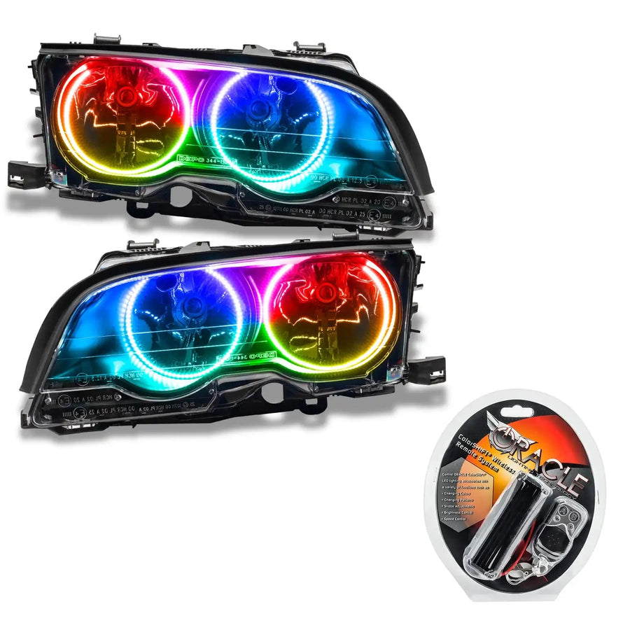 1999-2001 BMW 3 Series Convertible/Coupe Pre-Assembled Headlights - Halogen with RF Controller.